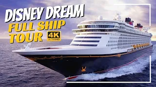 Disney Dream | Full Walkthrough Ship Tour & Review 4K | All Public Spaces Explained