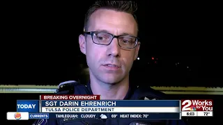 Car fleeing from Tulsa police slams into innocent driver