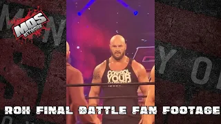 ROH Final Battle 2021 Fan Footage. Brawn Strowman ROH Debut #Wrestling #RingOfHonor #AEW