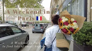 40s A weekend in Paris to Find a Lot of Small Happiness, French Style / Bio Marche / Eiffel Tower