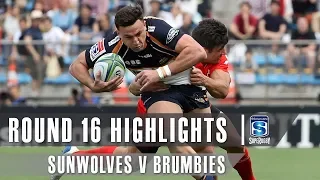 ROUND 16 HIGHLIGHTS: Sunwolves v Brumbies - 2019