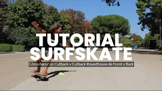 4th Surfskate Tutorial: "How to do a Cutback and a Roundhouse Cutback"