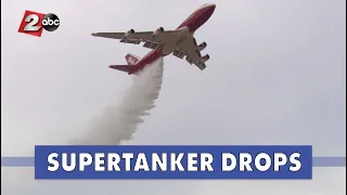 Supertanker Water Drop Tests in Arizona - 2019 | KATU In The Archives