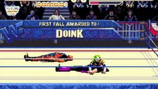 WWF Arcade Game Sega Genesis Doink The Clown Hidden Secrets & Tricks Very Hard Mode