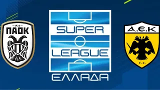 ΠΑΟΚ - ΑΕΚ | 8η αγωνιστική Super League Playoffs (Live Ηχητική Μετάδοση)