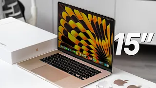 MacBook Air 15" Unboxing - STARLIGHT
