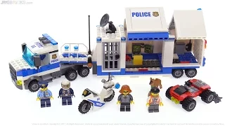 LEGO City police Mobile Command Center review 👮 60139