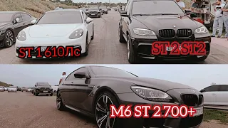 Такого не ожидал даже Я! Porsche Panama 4S ST 1 vs BMW M 6 ST 2 vs BMW 340 ST 1.