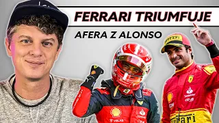 Ferrari z dubletem / Alonso spowodował wypadek? / Awaria Maxa