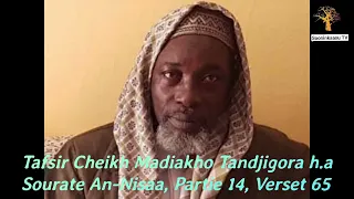 🌙📖📚Tafsir🏝Cheikh🏡Madiakho Tandjigora H.A💧Sourate An-Nisaa (Les Femmes) Medinois Partie 14, Verset 65