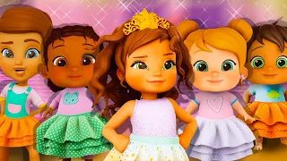 Baby Alive en Español 🥹 Cinco Pequeñas Princesas 🥹 Videos Infantiles 💕