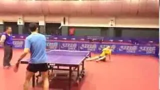 Comique china table tennis team training