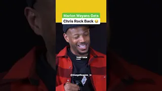 Marlon Wayans Clowns Chris Rock Back