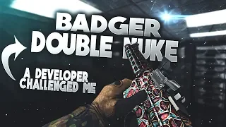 [Bullet Force] Badger Double Nuke - A developer challenged me