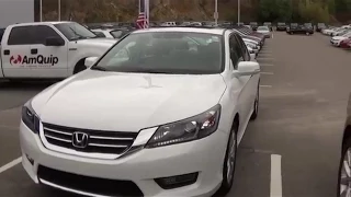 2014 Honda Accord EX-L Navi Startup, Walkaround, & Full Tour