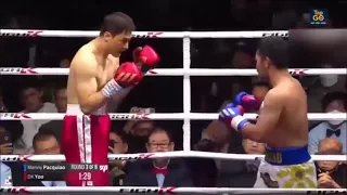 Manny Pacquiao Vs DK Yoo Highlights (Exhibition Match)