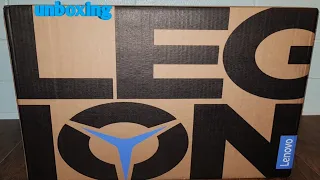 unboxing Lenovo Legion T5 28imb05 gaming desktop