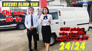 Giá lăn bánh Suzuki Blind Van 2022 mới nhất | Suzuki blind van 2022