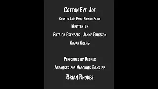 Cotton Eye Joe - Rednex arr. Brian Rhodes