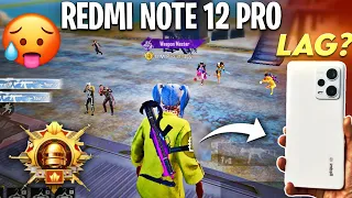 Redmi Note 12 Pro 5G Bgmi Pubg Test 2024 | Smooth + 60 FPS ⚡ | Pubg Mobile Gameplay