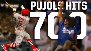 Pujols hits his 699th and 700th homers in the same game, a breakdown