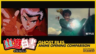 Yu Yu Hakusho Anime - Netflix Live Action side by side comparison!