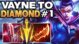 Buffed Vayne is INSANE - Vayne Unranked to Diamond #1 | League of Legends