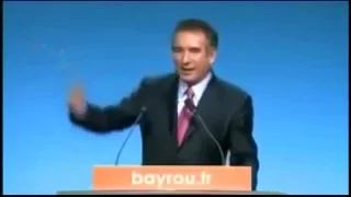 French politician François Bayrou promoting minority "regional" languages