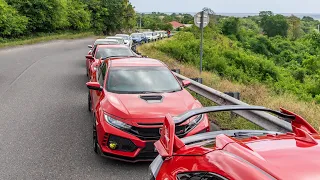 BEST CAR MEET EVER!!! - ALL THE FK8 HONDA CIVIC TYPE Rs IN JAMAICA IN ONE PLACE (PART 1)