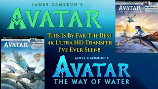 AVATAR & AVATAR: THE WAY OF WATER - COLLECTOR'S EDITION 4K UHD REVIEW/UNBOXING!