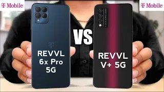 T-Mobile REVVL 6x Pro 5G vs T-Mobile REVVL V+ 5G