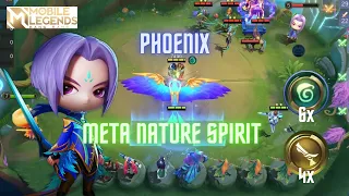 PHOENIX META NATURE SPIRIT | COMMANDER LING 3RD SKILL | Mobile Legends | Magic Chess