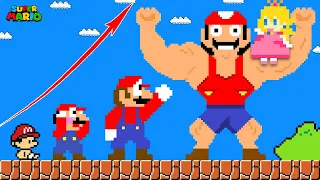 Evolution Of Mario: Growing Up Compilation!