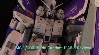 MG 1/100 Hi-Nu Gundam Ver. Ka H.W.S Review