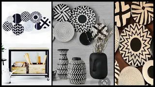 6 Beautiful patterned Wall Decor Ideas for your living Room|gadac diy|Home Decor| DIY Room Decor
