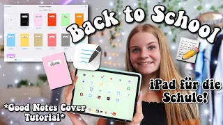 Back to School 2021📝 *iPad für die Schule😍* | Good Notes Cover Tutorial! & Vorlagen💗 | kathie