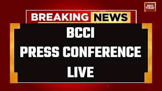 BCCI Press Conference LIVE | Rohit Sharma LIVE | India Today LIVE