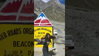 Zojila pass one of the most dangerous road🥹🥹