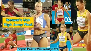 Women's High Jump Final, European U20 Championships 2023