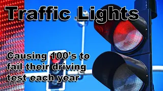 100's fail their UK driving test each year due to response to traffic lights