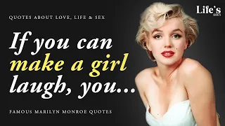 Marilyn Monroe Quotes About Love, Life And Sex | Quotes & Aphorism Of The Famous People