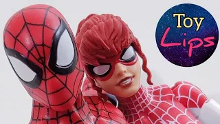 Review! Spider-Man + Spinneret Renew Your Vows Marvel Legends Action Figures