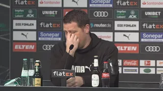 "Was ist denn heute los?" Eberl verwechselt Hütter mit Hecking!