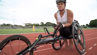 Wheelchair racing with Natasha Price