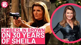 Kimberlin Brown On 30 Years Of Sheila Carter | Studio 10