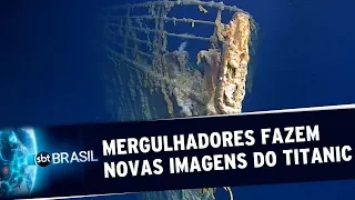 Após 15 anos, mergulhadores registram imagens inéditas do Titanic