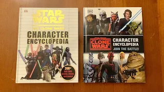 Comparing the 2010 and 2021 Clone Wars Character Encyclopedias