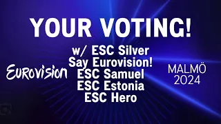 YOUR TOP 6 (Voting Simulation) | EUROVISION 2024 | ESC Hero