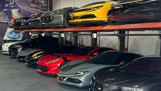 RICH KID OF DUBAI WITH OF HUGE COLLECTION OF CRASHED CARS 🤬😡 !! MOVLOG VS GMK 😨😱!!