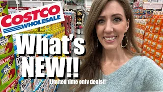 ✨COSTCO✨What’s NEW!! || Limited time only deals + tons of tasty foods + New Arrivals!!
